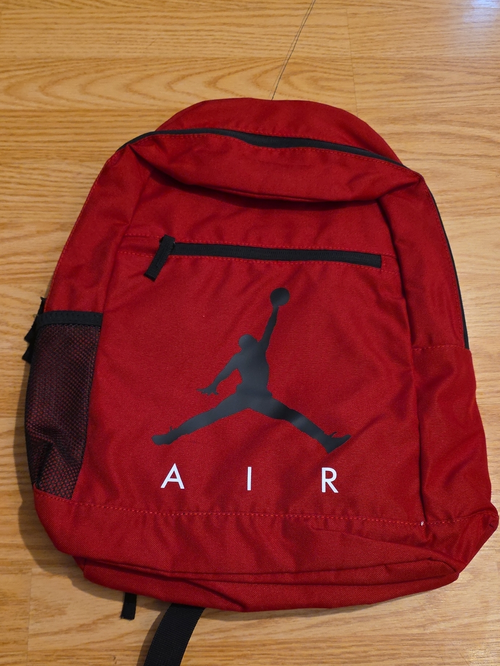 Nike Red AIR Jumpman Backpack with Pencil Case